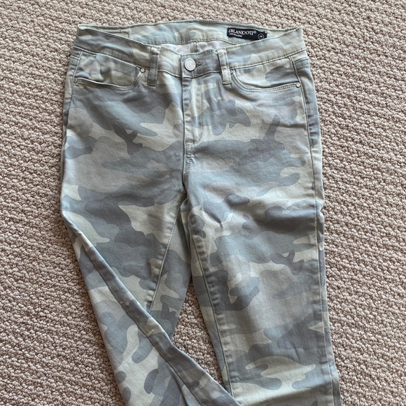 Camo Print Blank[nyc ]Jeans - Picture 1 of 5